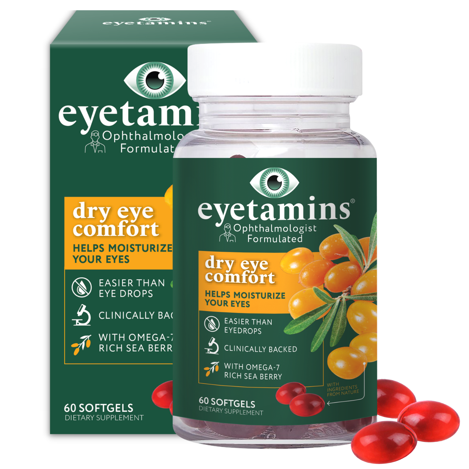 Dry Eye Comfort: Natural Supplements for Dry Eyes