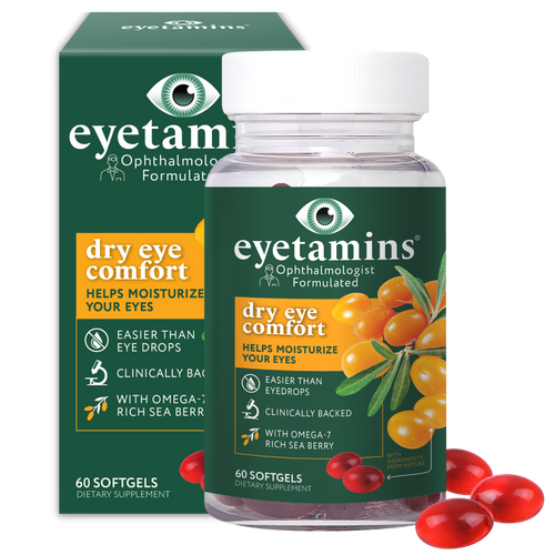 Dry Eye Comfort: Natural Supplements for Dry Eyes