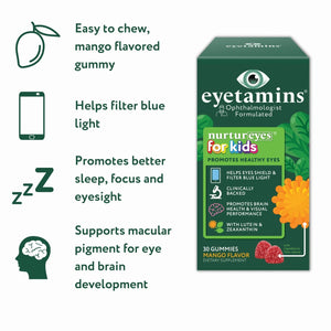  Nurtureyes® Eye Supplements For Kids Info
